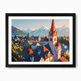 cityscape 1 Art Print