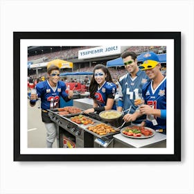 Nfl Football Game Art Print