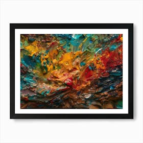 Abstract Painting 52 Art Print