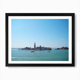 Venice From The Water Art Print