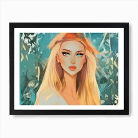 Hebe Goddess of Youth, Prime of Life. Art Print