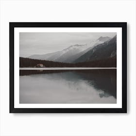 House On Lake Art Print