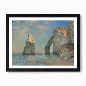 The Cliffs At Étretat (1885), Claude Monet Art Print