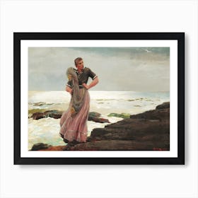 A Light On The Sea (1897), Winslow Homer Art Print