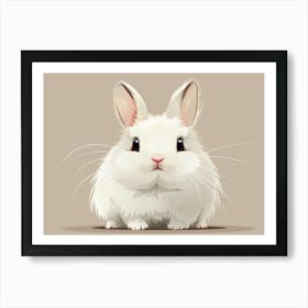 White Rabbit Art Print