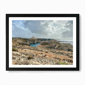 Cliffs Of Malta Art Print