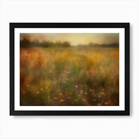 Poppy Field 1 Art Print