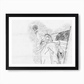 Statue Of Liberty 61 Art Print