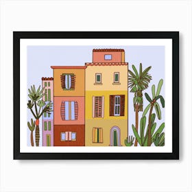 The house Art Print