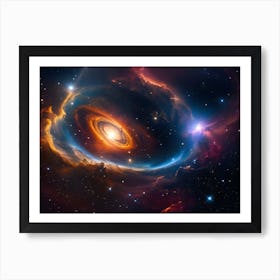 Spiral Galaxy 15 Art Print
