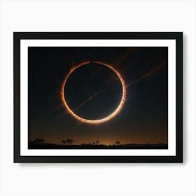 Eclipse - Eclipse Stock Videos & Royalty-Free Footage Art Print