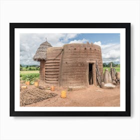 Traditional African House Art Print