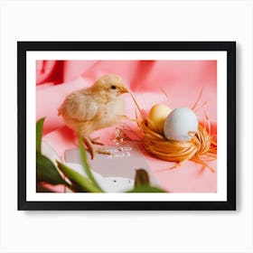 Easter Chick 1 Art Print