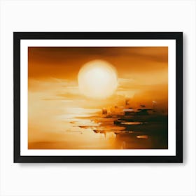 Sunset 5 Art Print