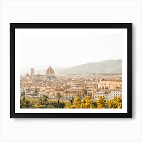 Florence Sunset Art Print