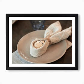 Easter Napkin Affiche