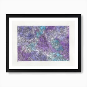 Watercolor Winter Wonderland 2 Art Print