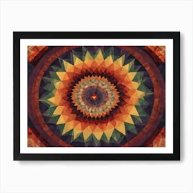 Mandala Art Print