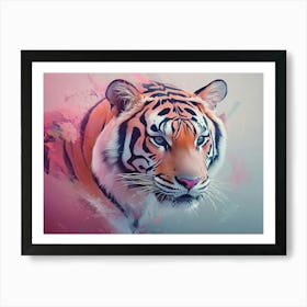 Tiger Painting 3 Art Print