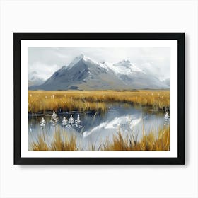 View Of New Zealand Art Print