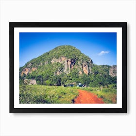 Hillside Farm Vinales Cuba Art Print