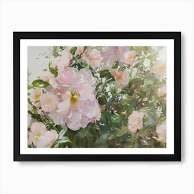 Pink Roses Art Print