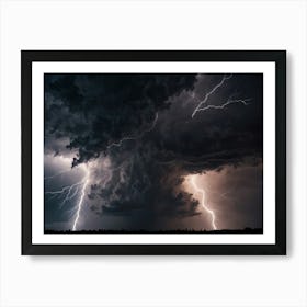 Lightning Storm 6 Art Print