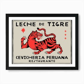 Leche de Tigre 1 Poster