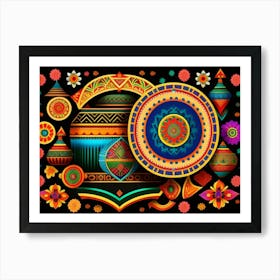 Indian Art Art Print