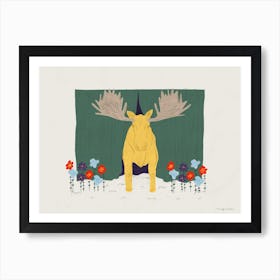 A Moose Story Art Print