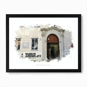 Museum Judenplatz, Vienna, Austria Art Print