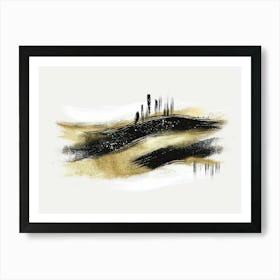 Abstract Painting 1721 Art Print