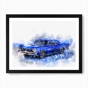 1966 Pontiac GTO Art Print