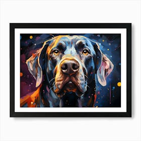 Pawsitively Artistic Art Print