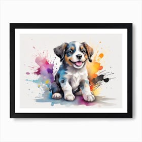 Bernese Mountain Dog 4 Art Print