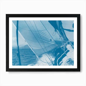 The Race to Ten Knots Art Print