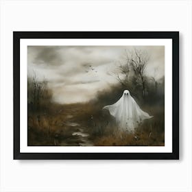 Ghost In The Woods 3 Art Print