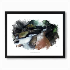 Sidonggou Gully, Guizhou, China Art Print