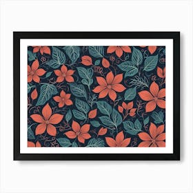 Poinsettia 1 Art Print