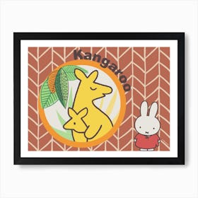 Kangaroo Art Print