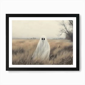 Ghost In The Field 1 Art Print