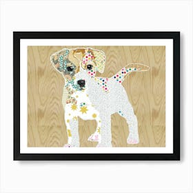 Jack Russel Puppy Art Print