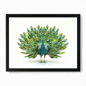 Peacock 20 Art Print