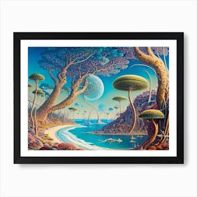 World Of Trees Art Print