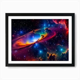 Nebula 54 Art Print