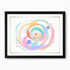 Abstract Swirls 6 Art Print