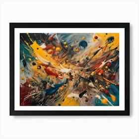 Abstract Painting 49 Art Print