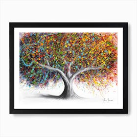 Tree Of Celebration Art Print