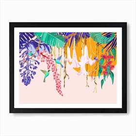 Tropical Canopy Art Print