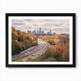 Toronto Autumn Views Art Print